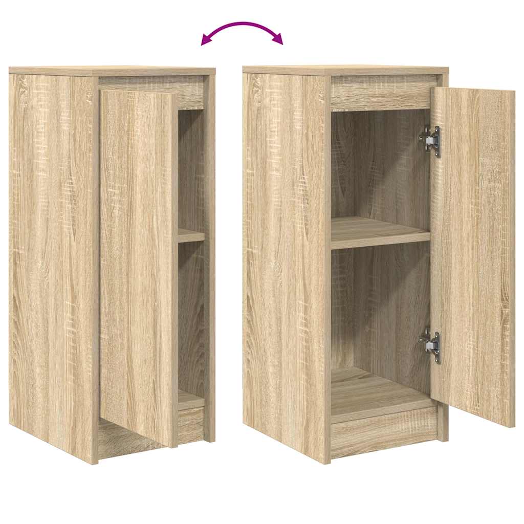 Komoda boja hrasta sonome 29,5x34x76 cm od konstruiranog drva