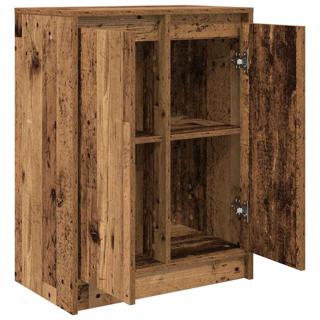 Komoda boja staro drvo 57x34x76 cm od konstruiranog drva