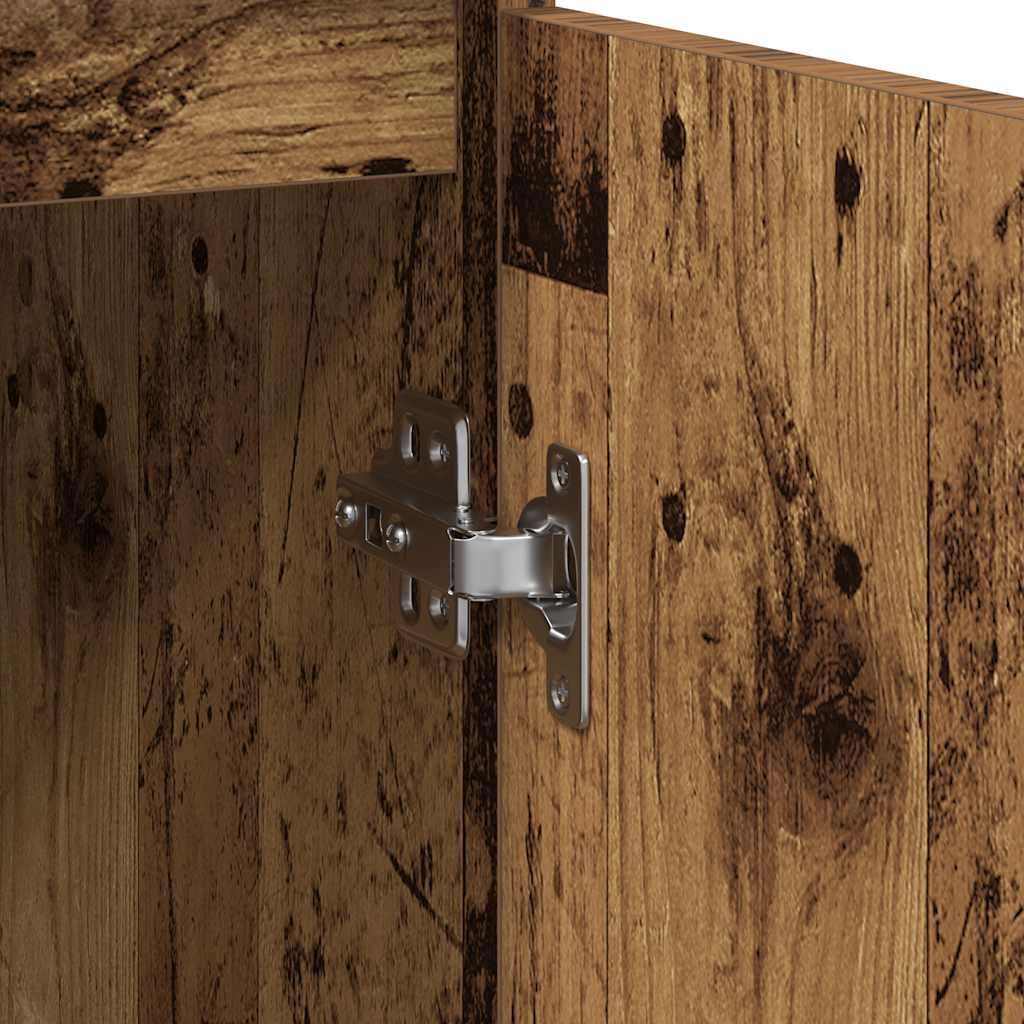 Komoda boja staro drvo 57x34x76 cm od konstruiranog drva