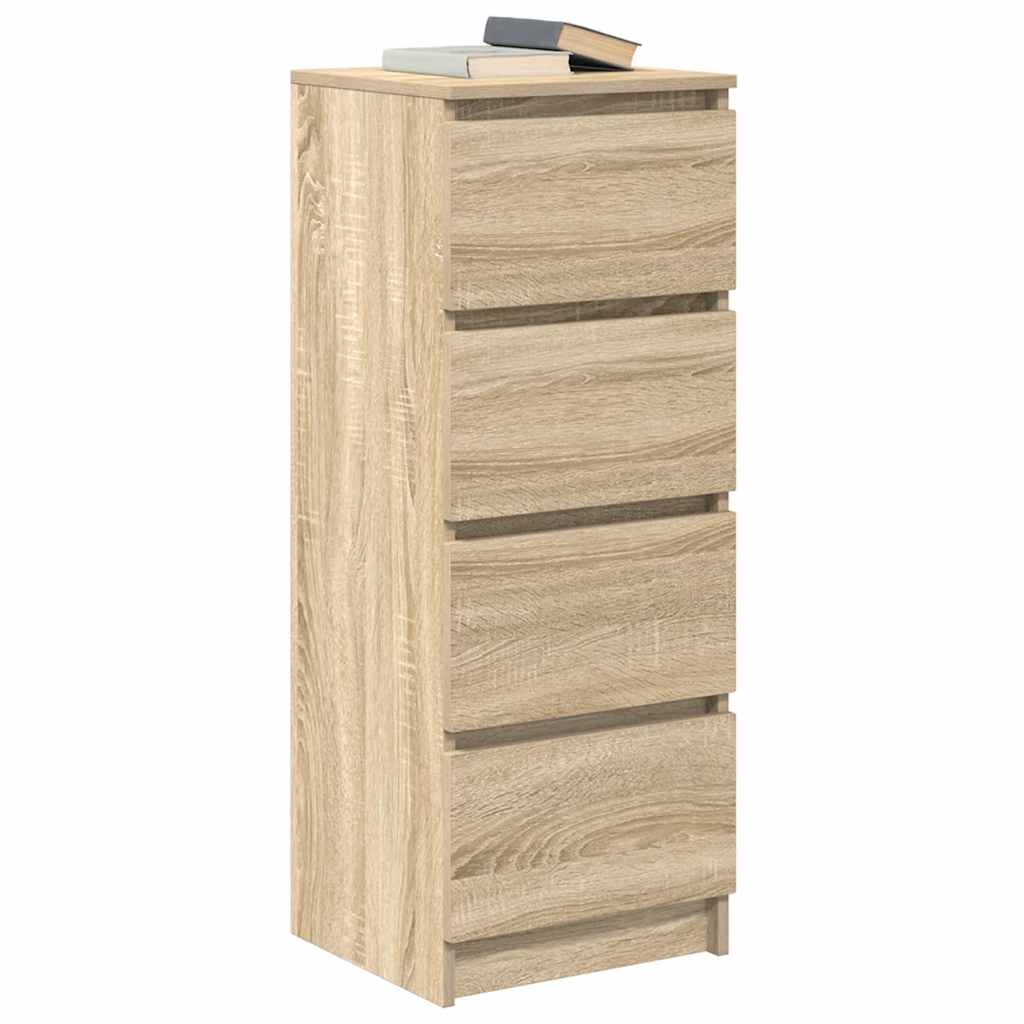Komoda sonoma hrast 37,5x35x99 cm izrađeno drvo