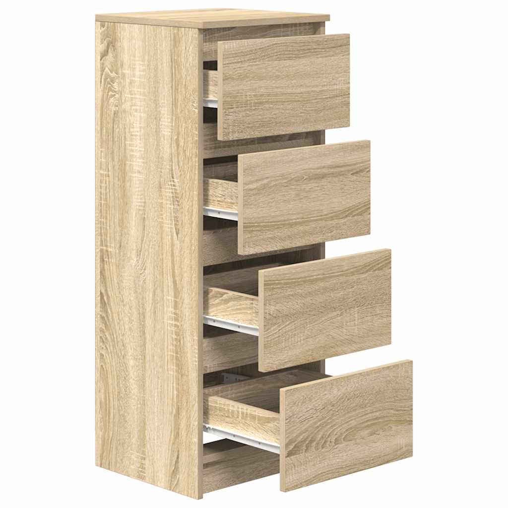Komoda sonoma hrast 37,5x35x99 cm izrađeno drvo