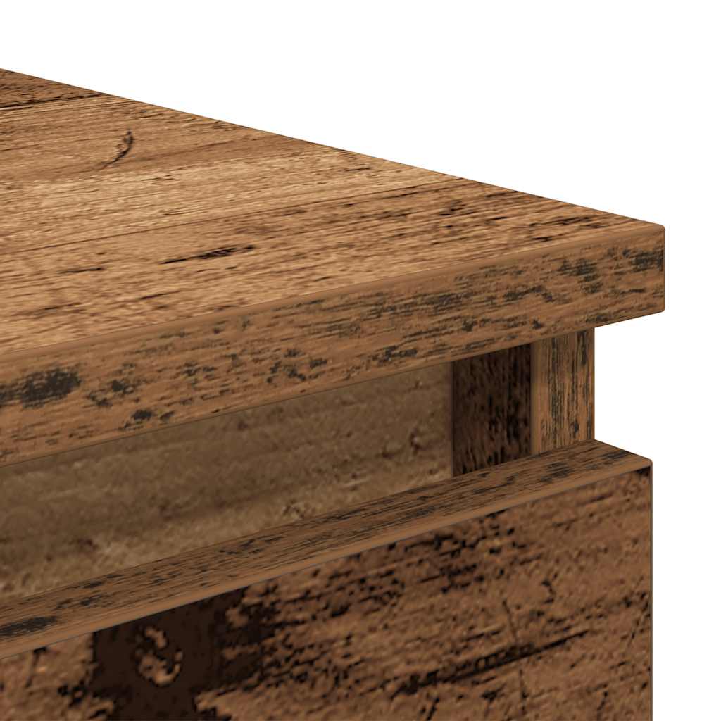 Komoda staro drvo 37,5x35x76 cm od konstruiranog drva