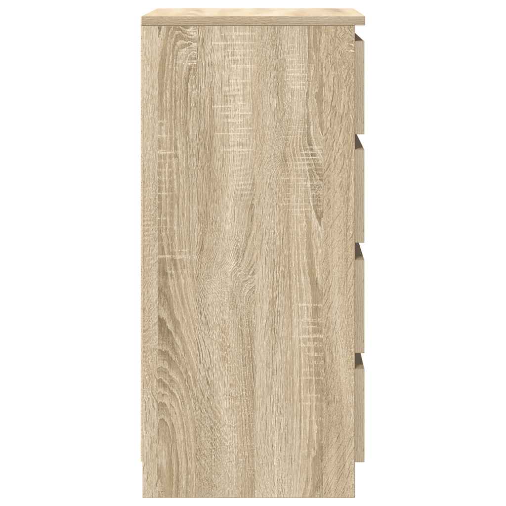 Komoda s ladicama sonoma hrast 37,5x35x99 cm izrađeno drvo