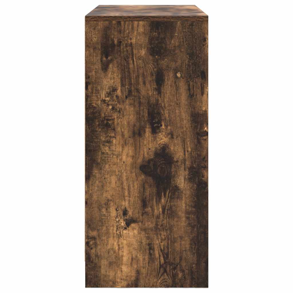 Komoda s ladicama i vratima dimljeni hrast 70,5x34x74,5 cm