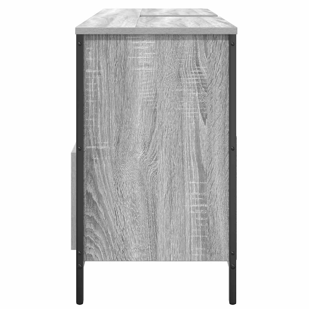 Kupaonski ormarić za umivaonik s ladicama 90x34,5x60 cm