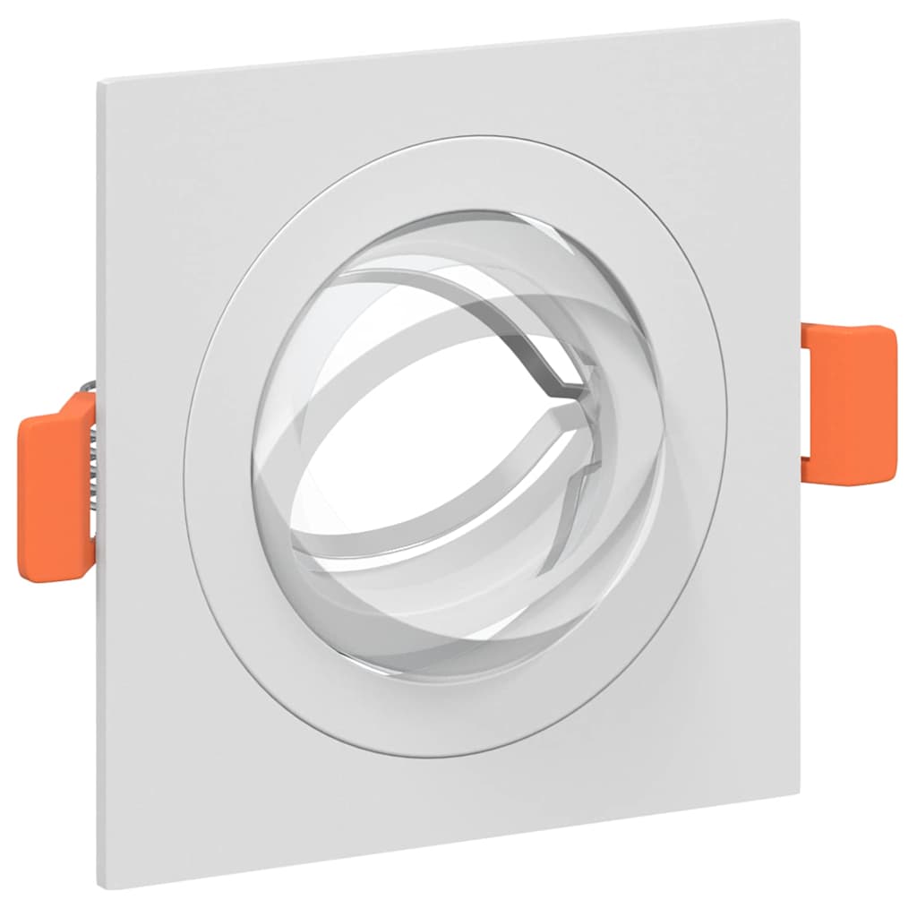 Reflektor 24 pcs Bijelo 9 x 9 x 2 cm Aluminij