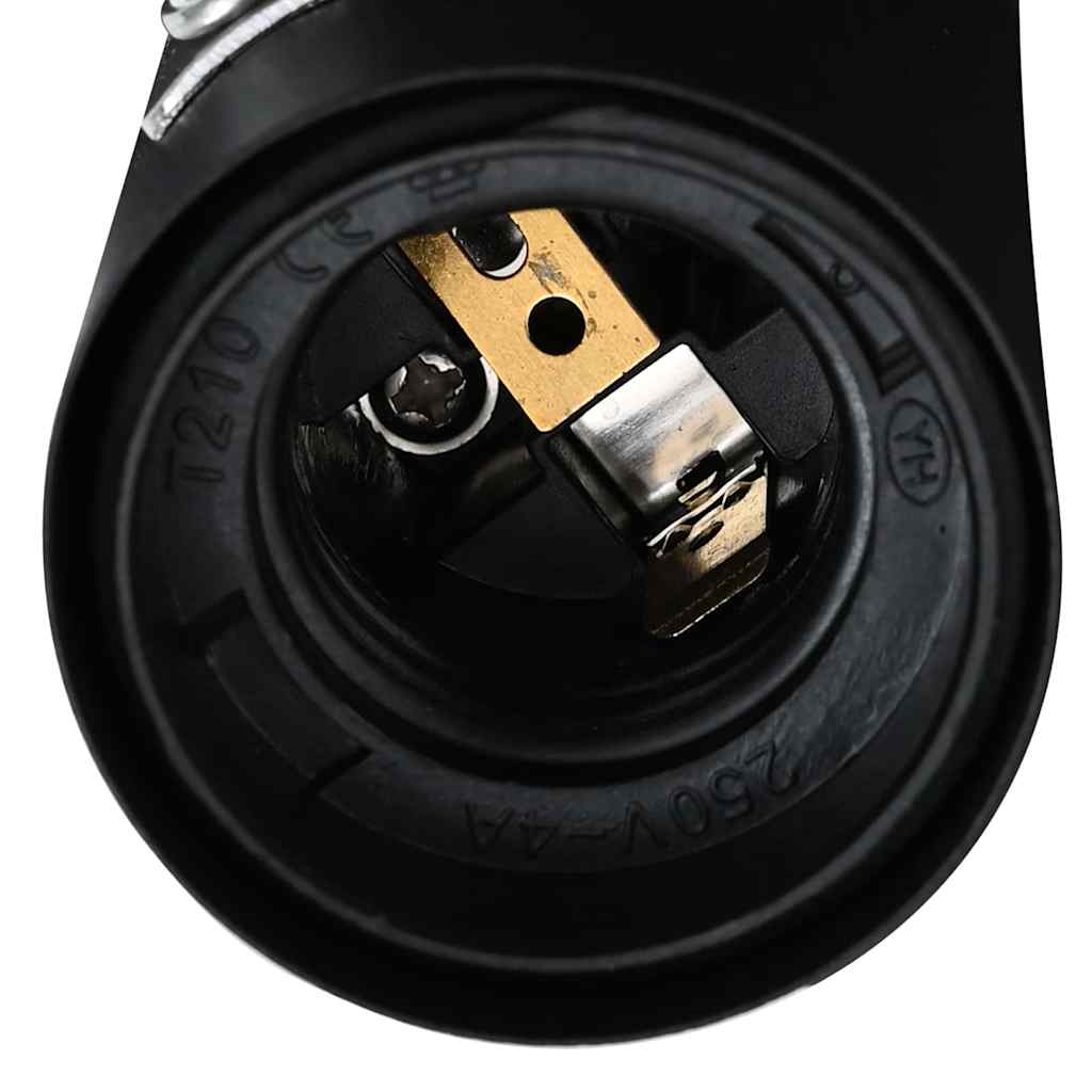 Stropni reflektor s reflektorima Crna 6,5 x 6 x 11,5 cm Metal