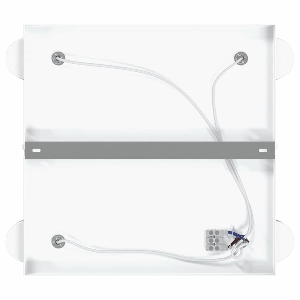 Stropni reflektor Bijelo 26,5 x 26 x 11,5 cm Metal
