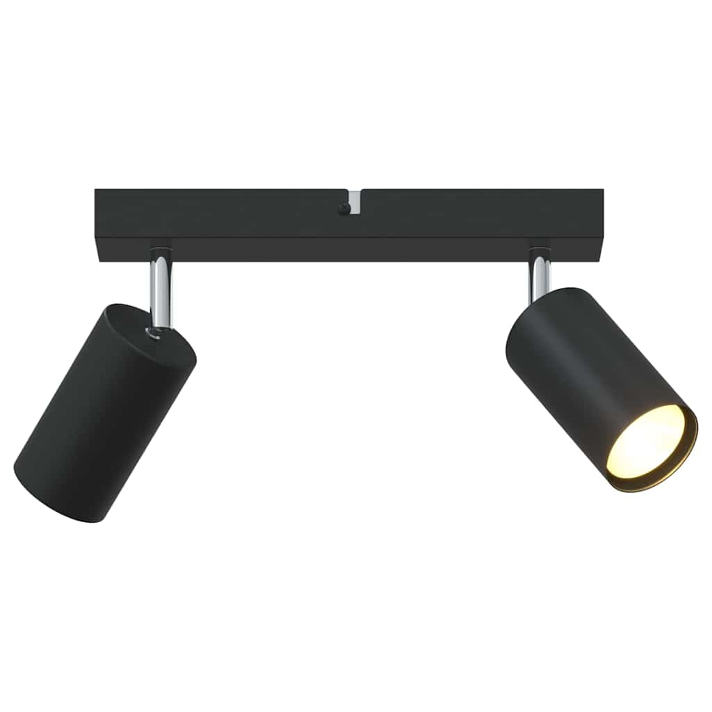 Stropni reflektor s reflektorima Crna 26 x 6 x 16 cm Metal