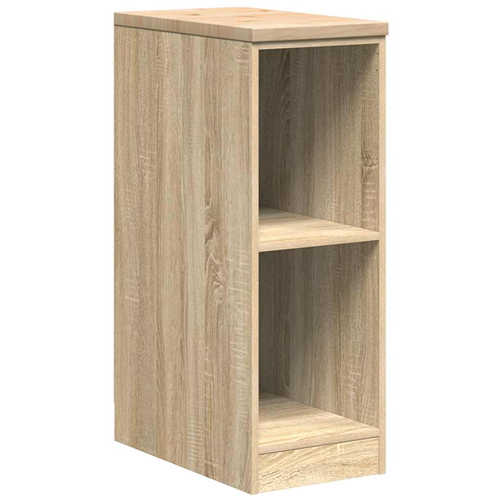Garažni ormarići 2 kom boja hrasta sonome od konstruiranog drva