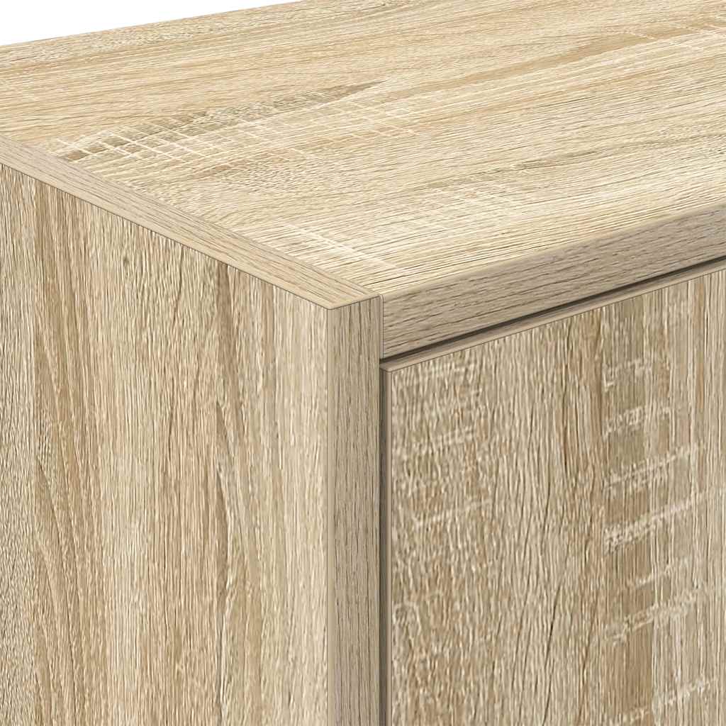 Garažni ormarići 2 kom boja hrasta sonome od konstruiranog drva