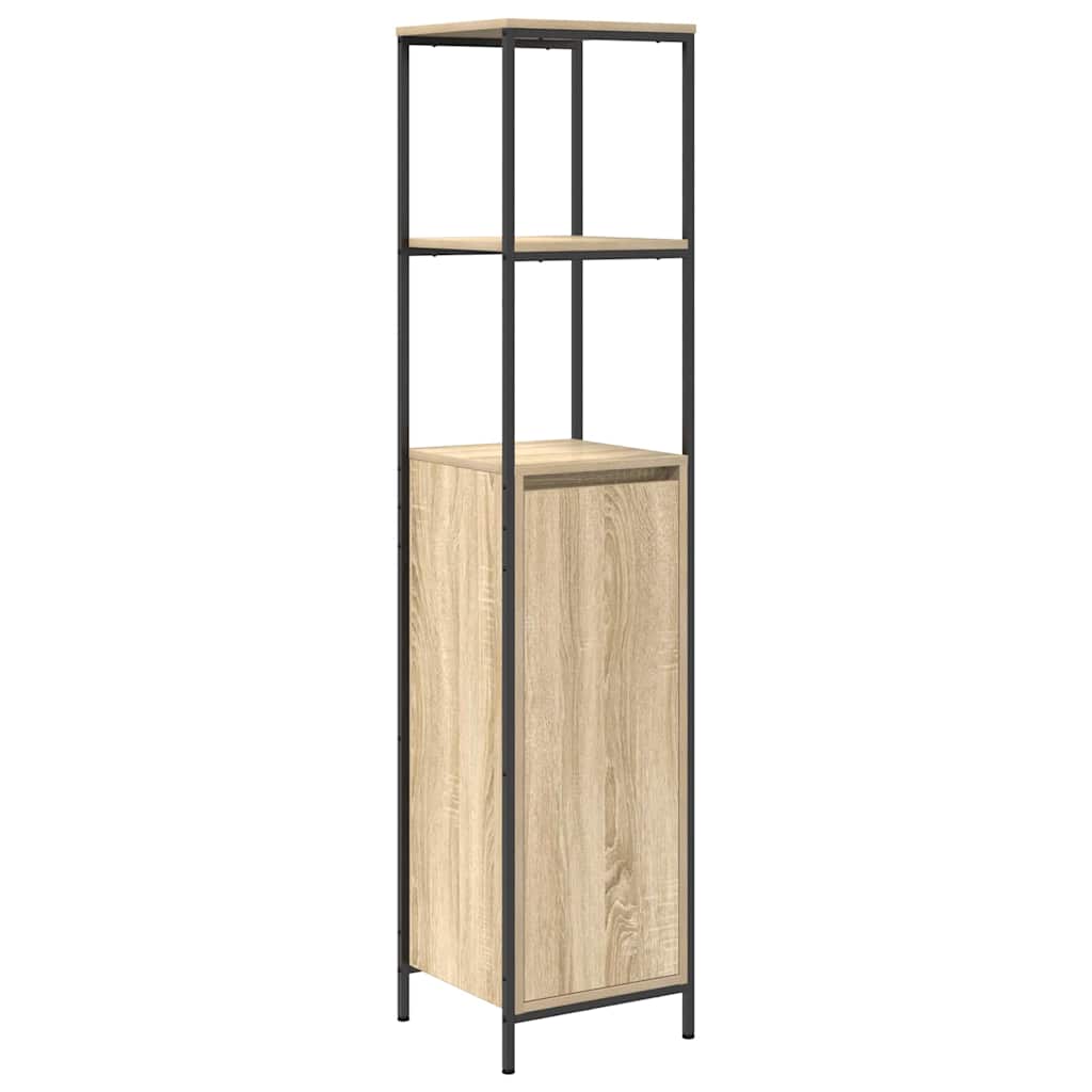 Set namještaja za kupaonicu s ladicama 3 pcs Sonoma hrast
