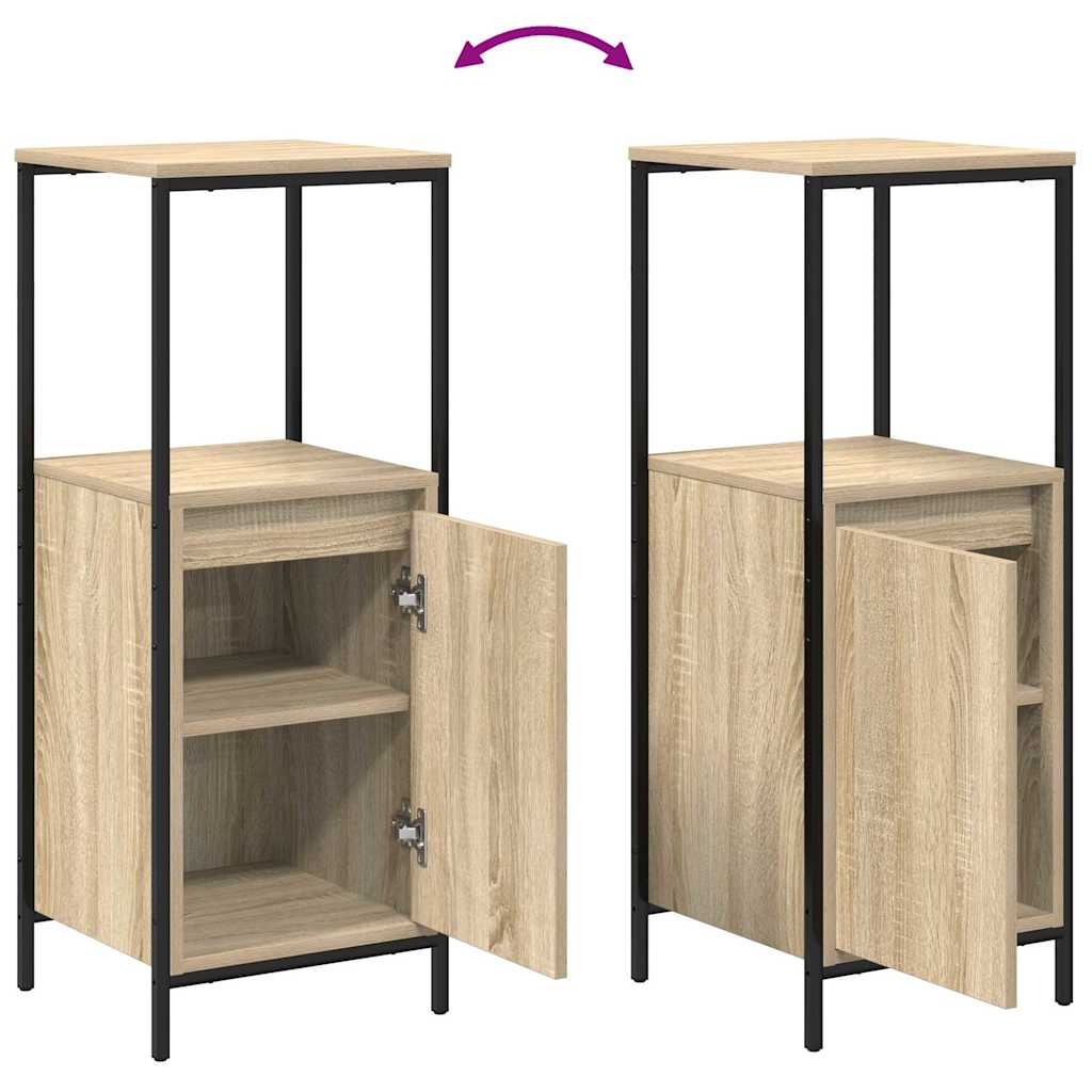 Set namještaja za kupaonicu s ladicama 3 pcs Sonoma hrast