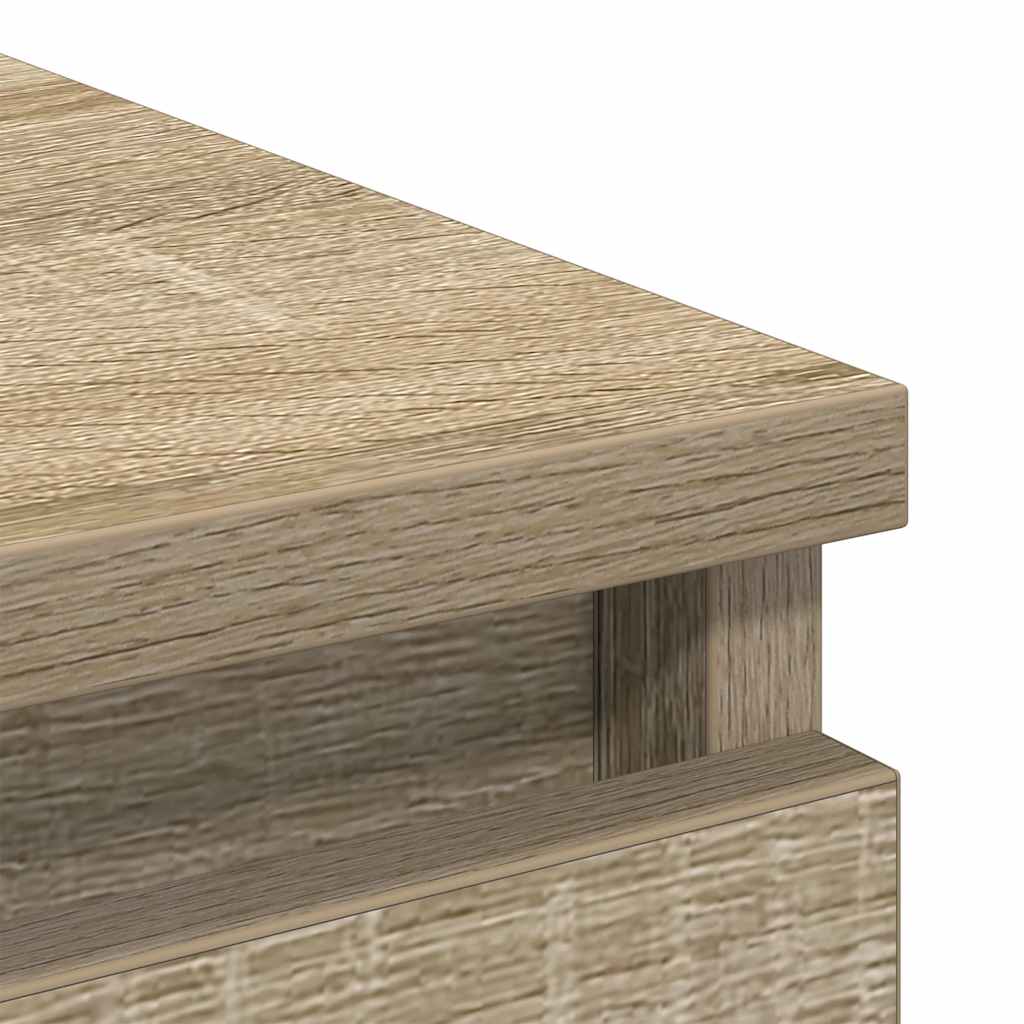 Komoda boja hrasta sonome 80x35x99 cm konstruirano drvo