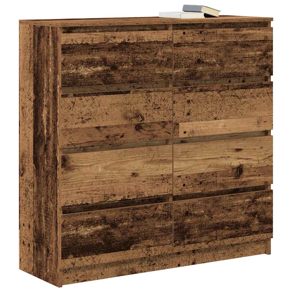 Komoda staro drvo 100x35x99 cm od konstruiranog drva