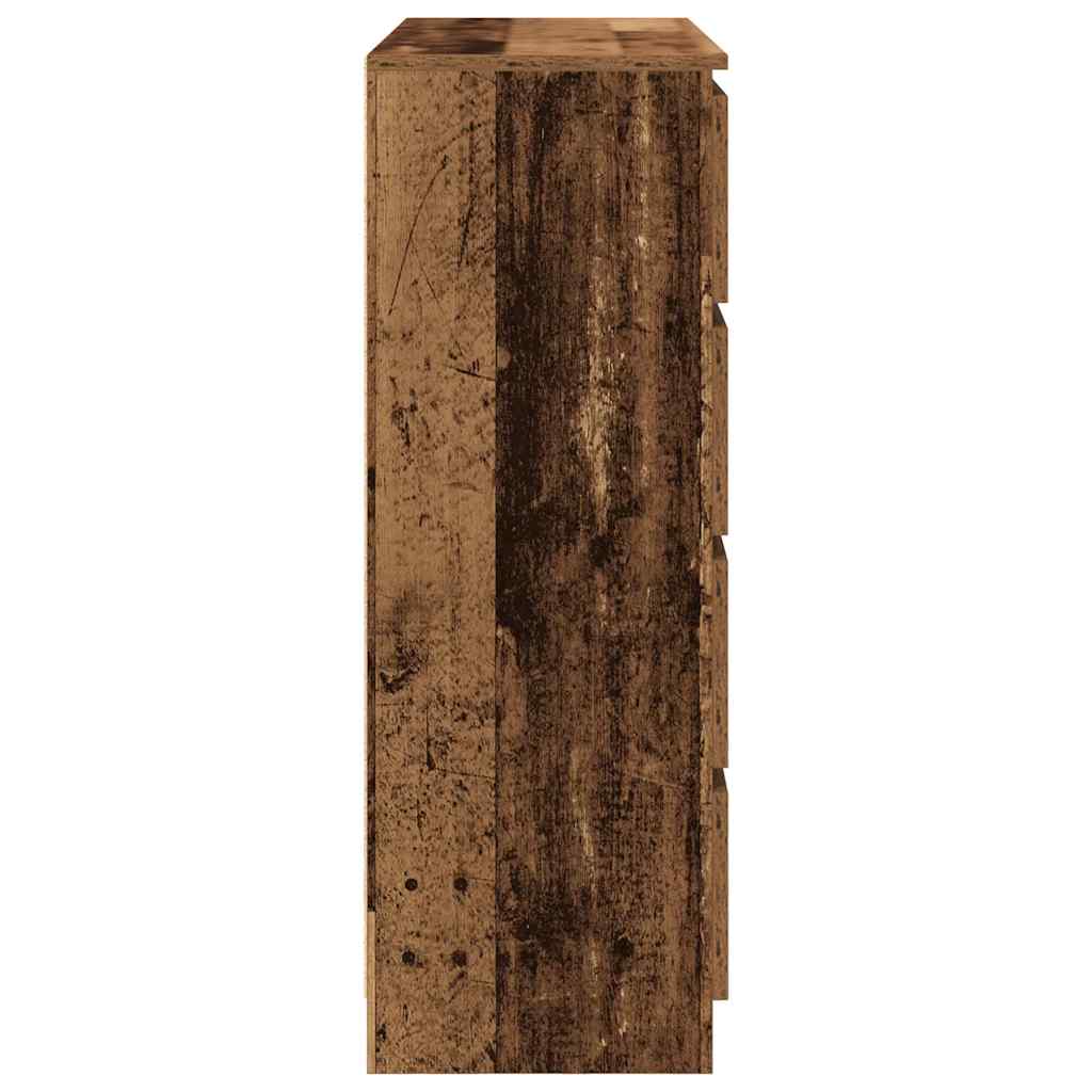 Komoda staro drvo 100x35x99 cm od konstruiranog drva