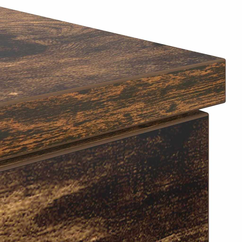 Stol Dimljeni hrast 140 x 49 x 76 cm Konstruirano drvo