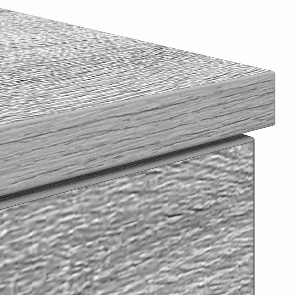 Stol Sivi hrast sonoma 140 x 49 x 76 cm Konstruirano drvo