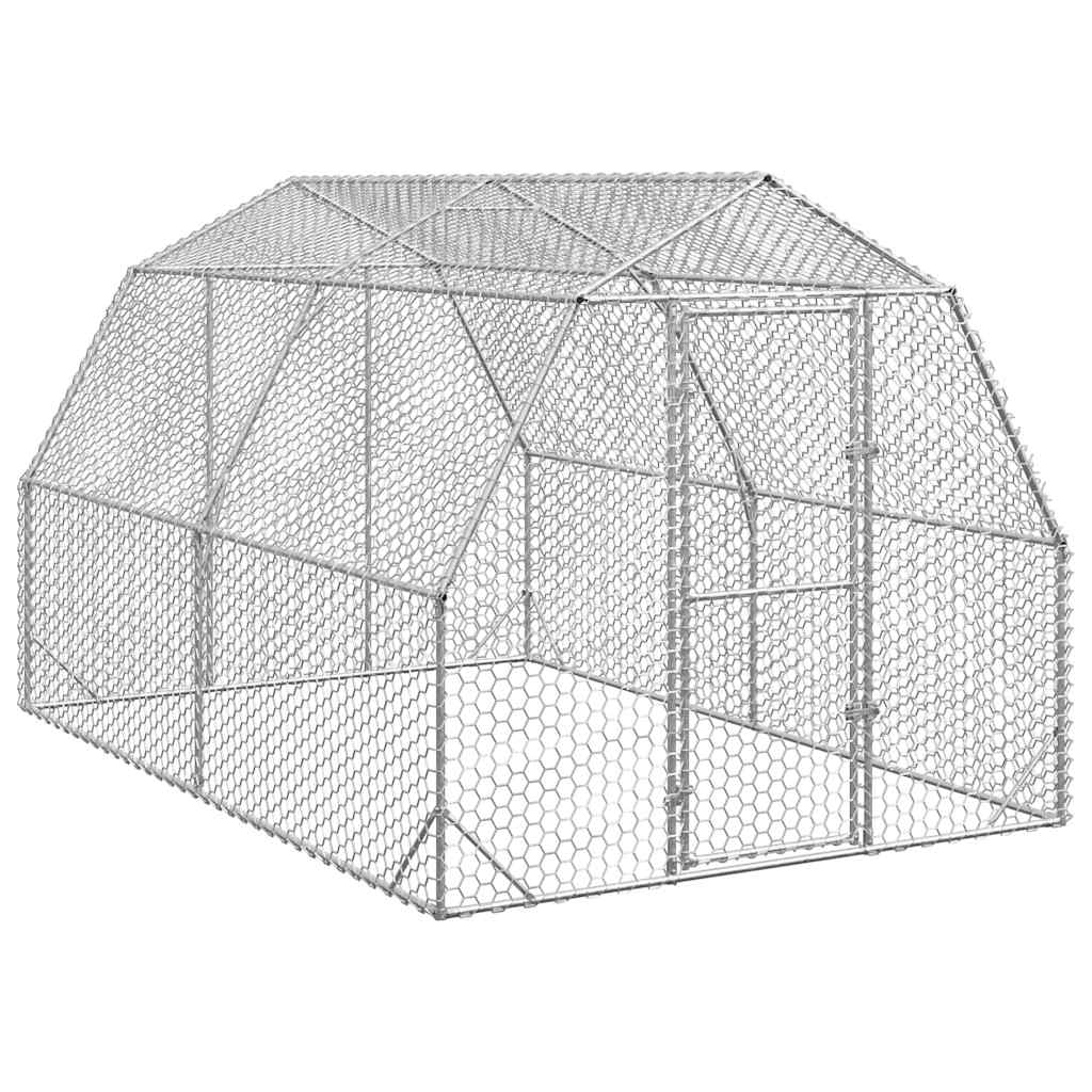 Chicken Run 2,5x4x2,25 m pocinčani čelik