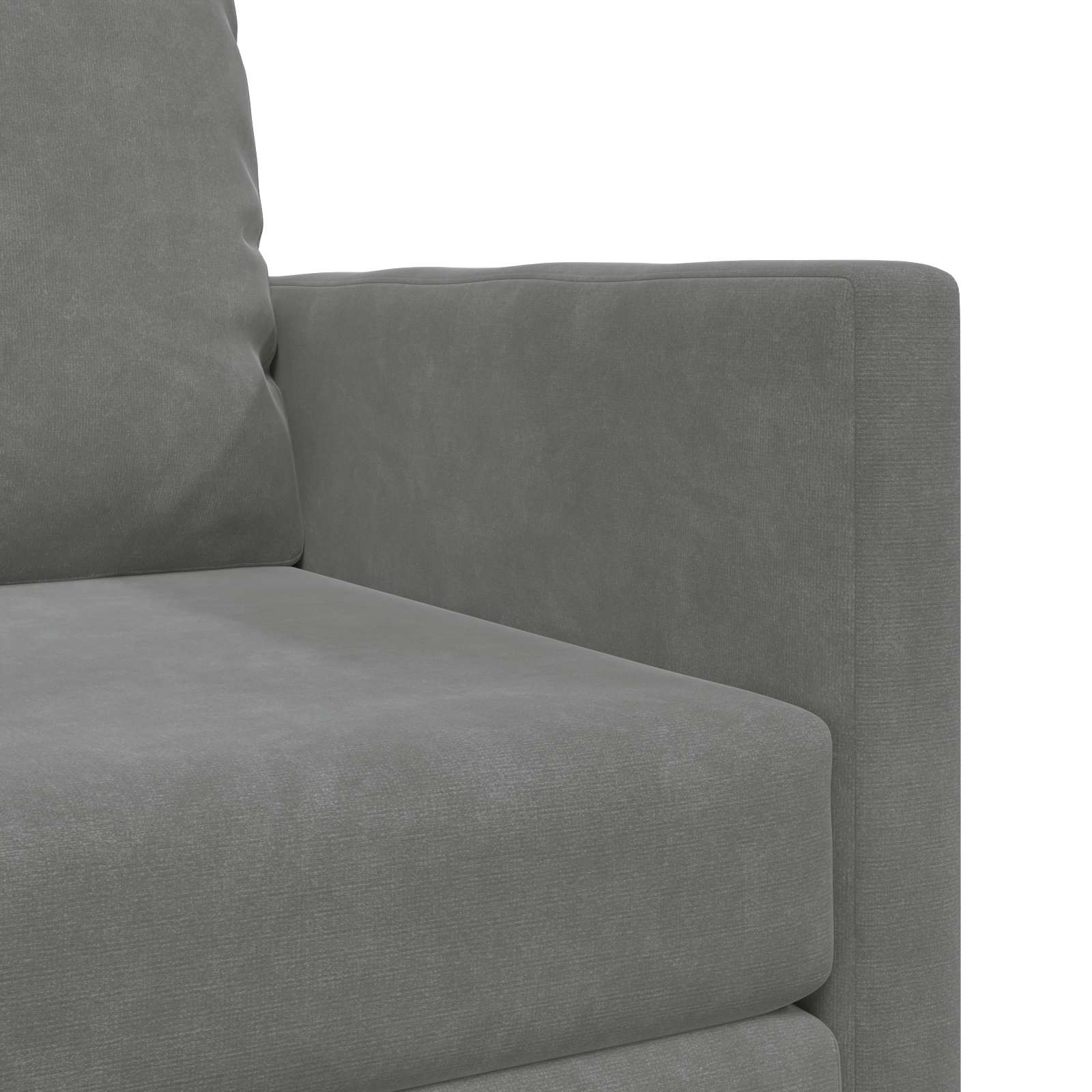 Krevet na razvlačenje Tamno siva 74 x 77 x 81 cm Baršun