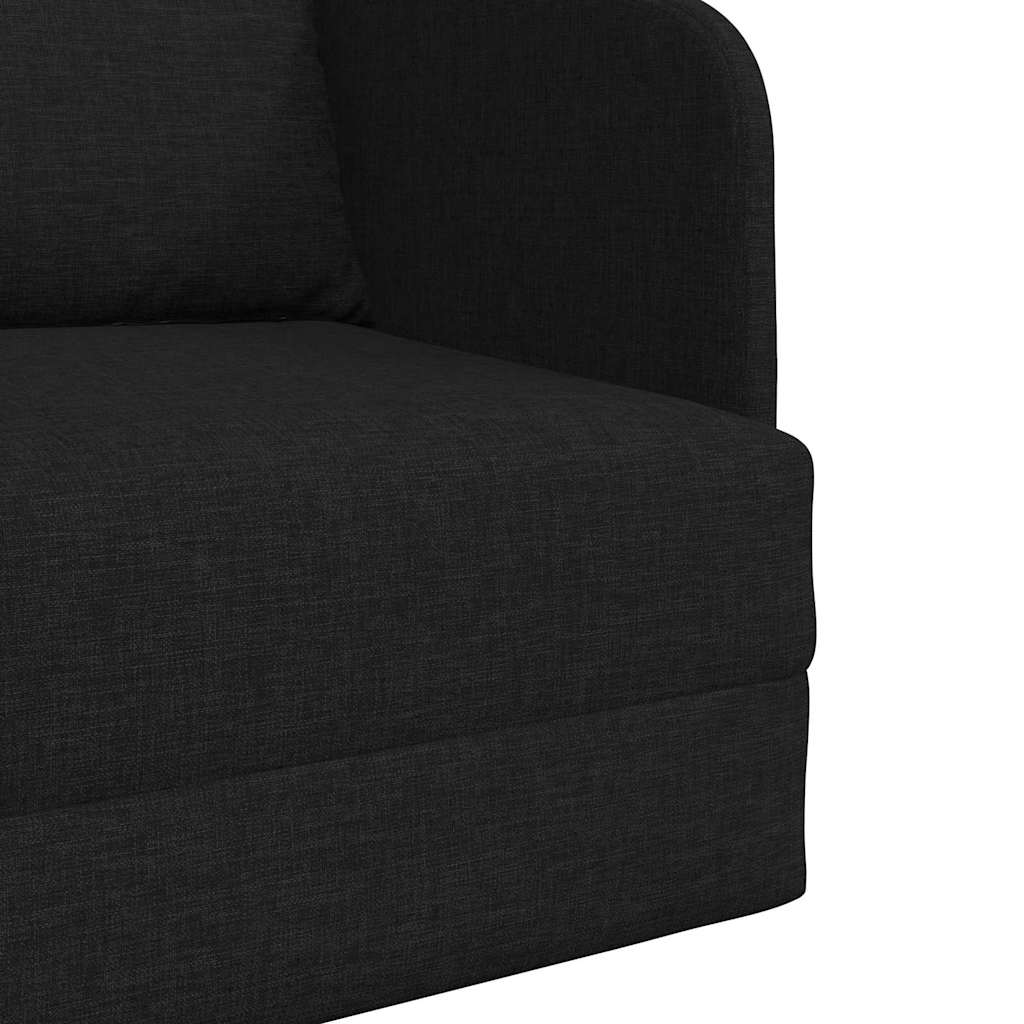 Krevet na razvlačenje Crna 65 x 80 x 83 cm tkanina