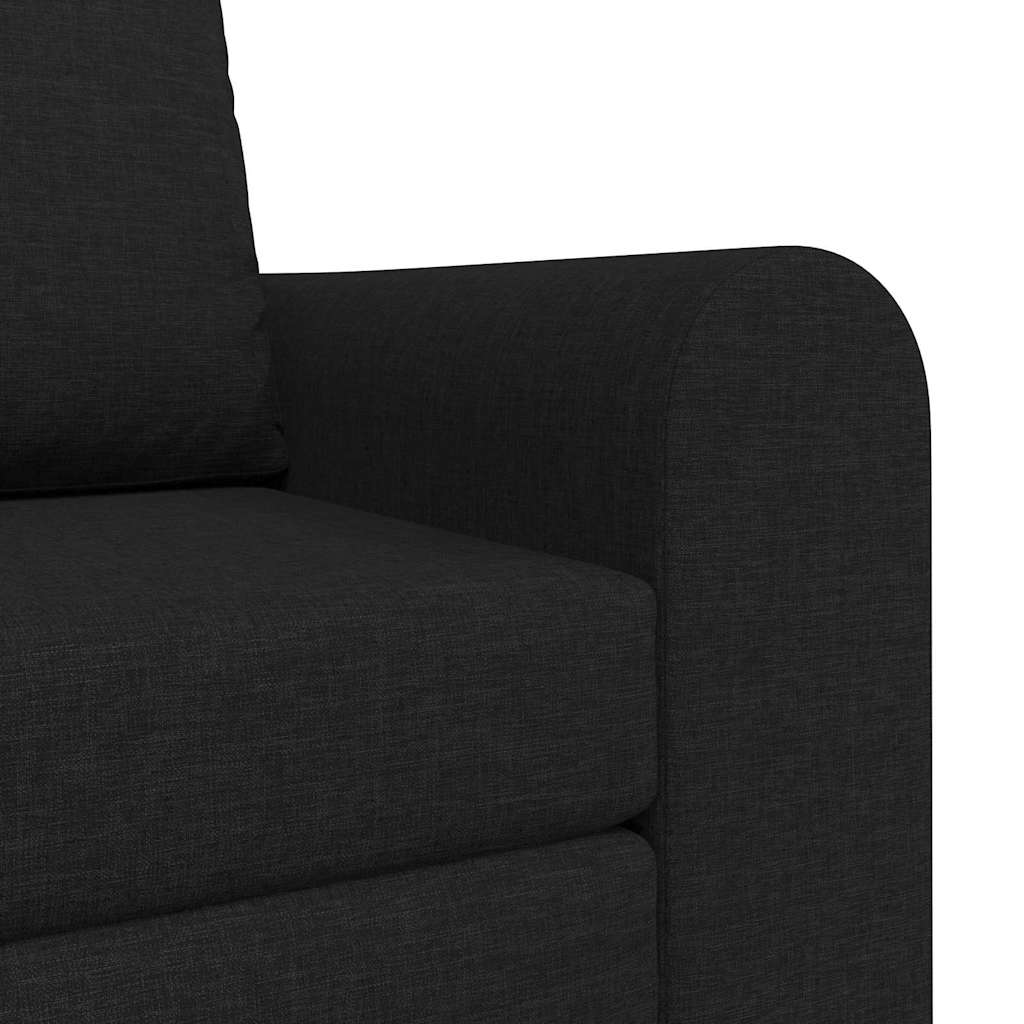 Krevet na razvlačenje Crna 98 x 71 x 83 cm tkanina