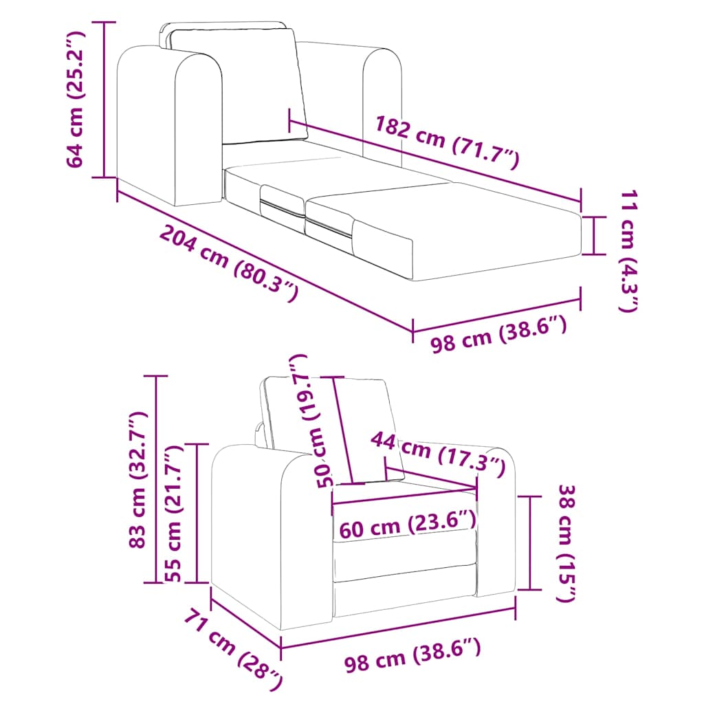 Krevet na razvlačenje Vinska crvena 98 x 71 x 83 cm Baršun