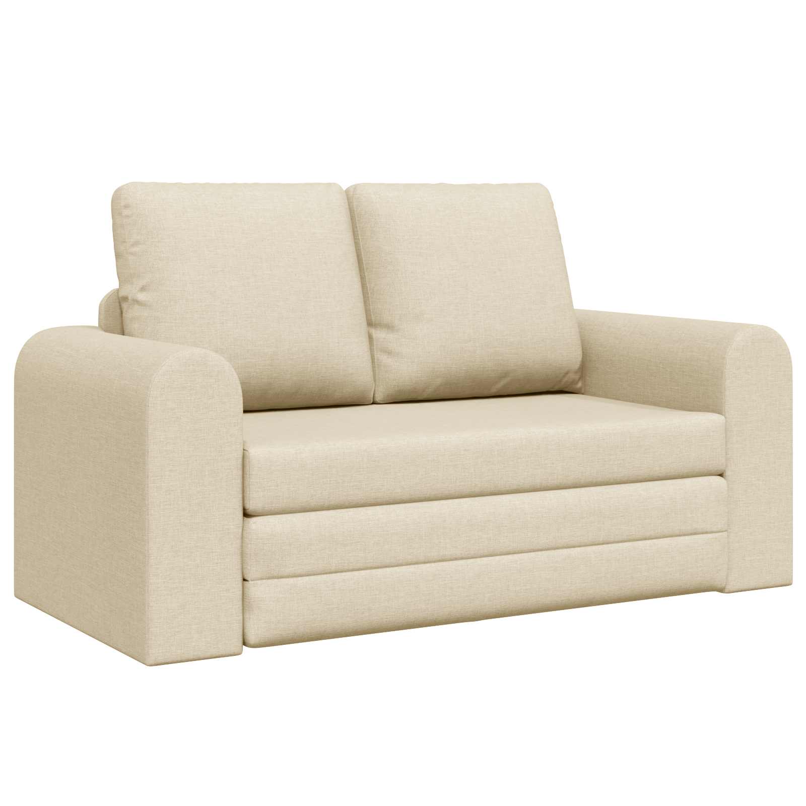 Krevet na razvlačenje 60cm Krema tkanina