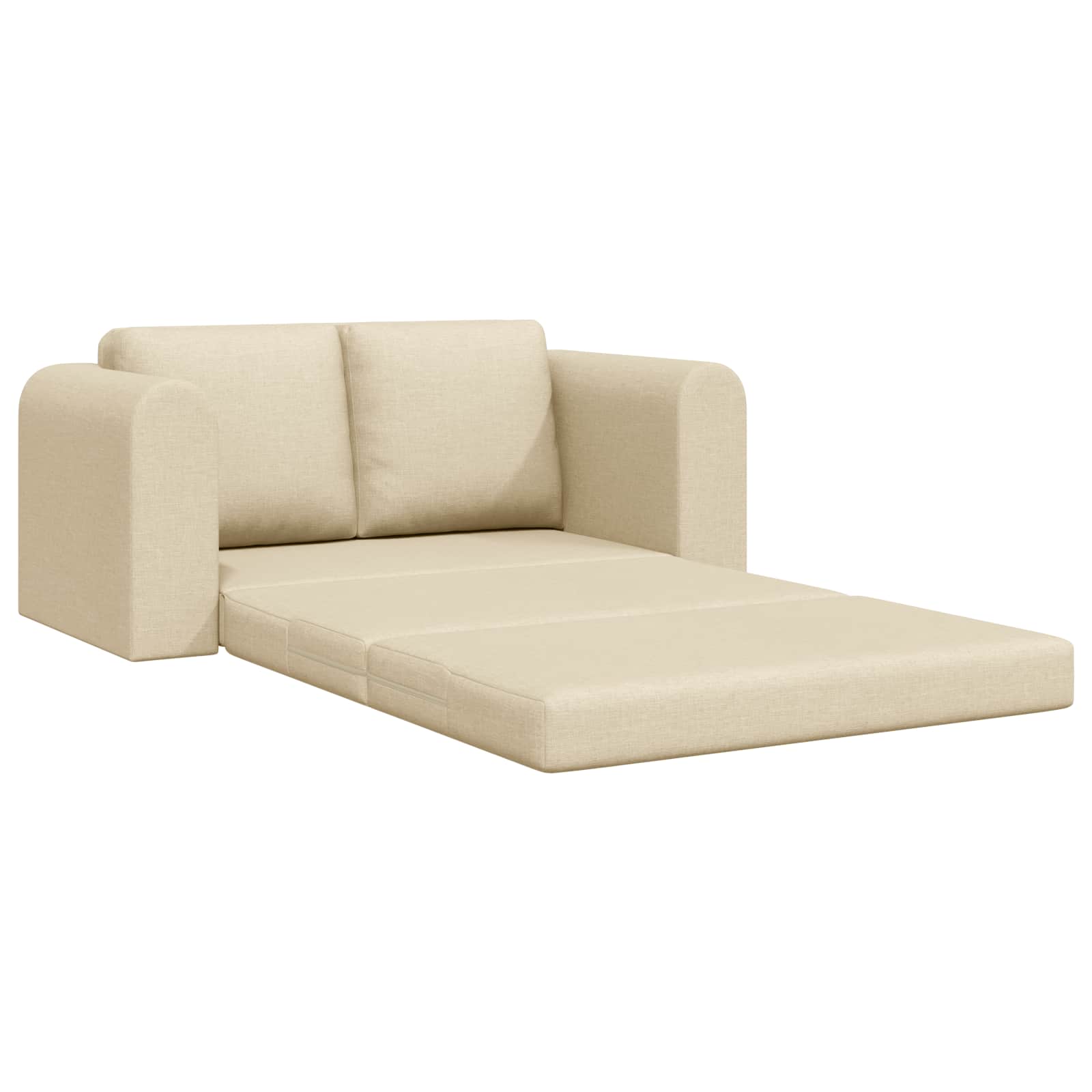 Krevet na razvlačenje 60cm Krema tkanina