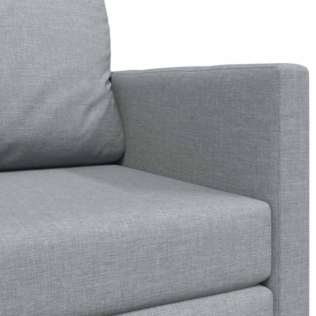 Krevet na razvlačenje 110cm Svijetlo siva tkanina