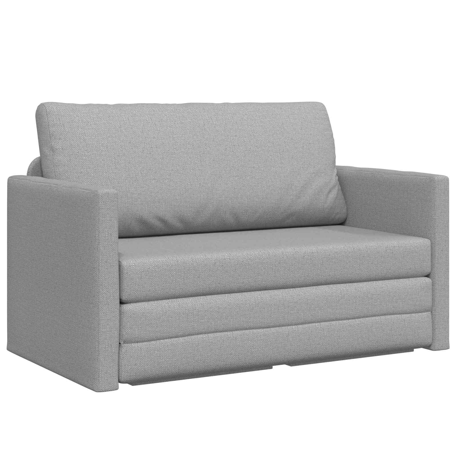 Krevet na razvlačenje Oblačnosiva 124 x 71 x 78 cm tkanina