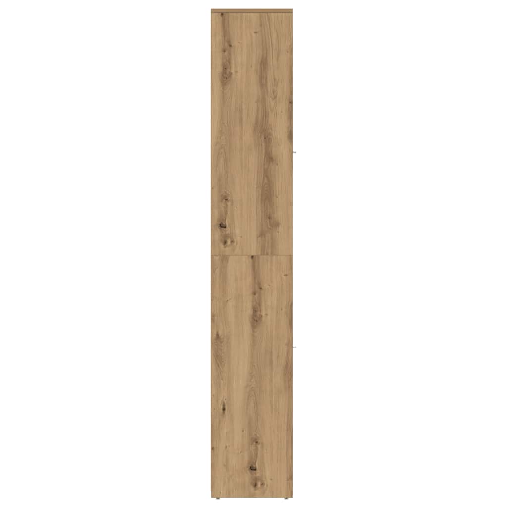 Kupaonski ormarić Artisan hrast 30x30x183,5 cm izrađeno drvo