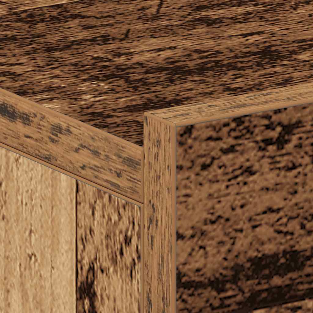Plutajući noćni ormarići 2 kom staro drvo 40x32x15 cm