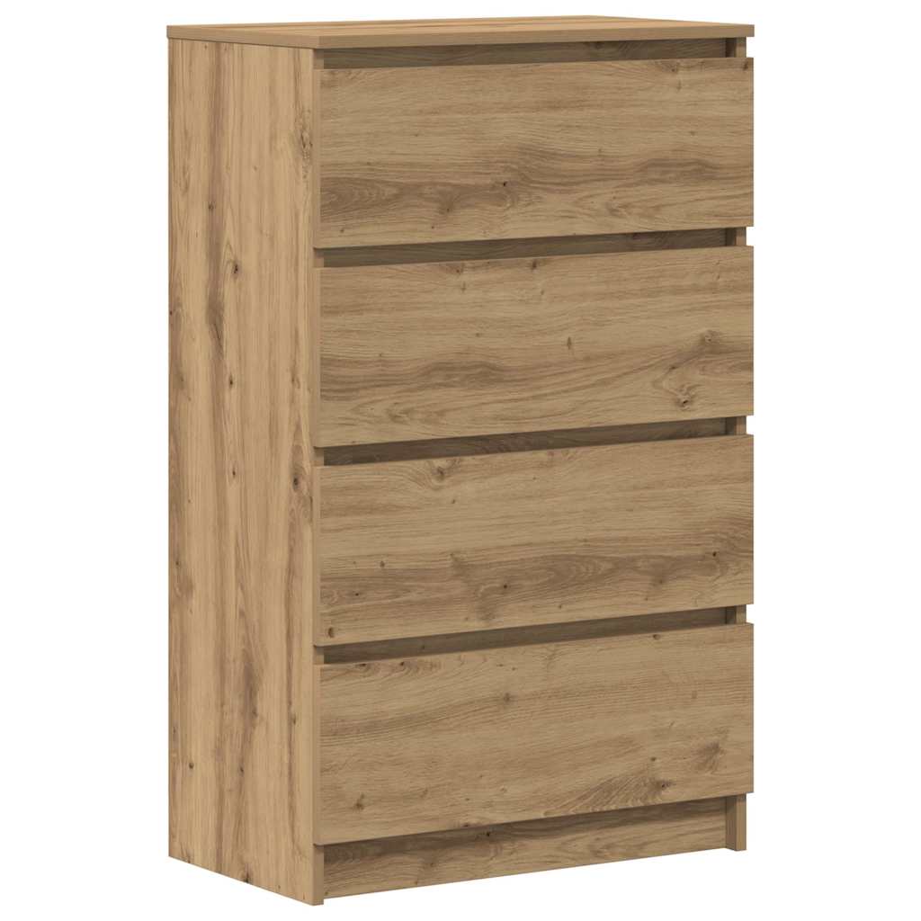 Komoda Artisan hrast 60x35x98,5 cm izrađeno drvo
