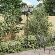 Vrtno svjetlo Bronzana 57 x 49 x 241 cm Aluminij i staklo