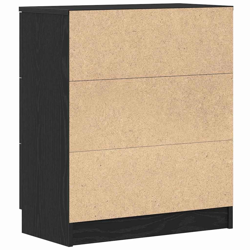 Kreveta s ladicama Crni hrast 60 x 30 x 70 cm Konstruirano drvo