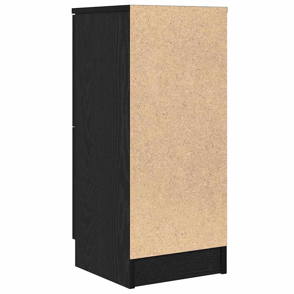 Kreveta Crni hrast 30 x 30 x 70 cm Konstruirano drvo