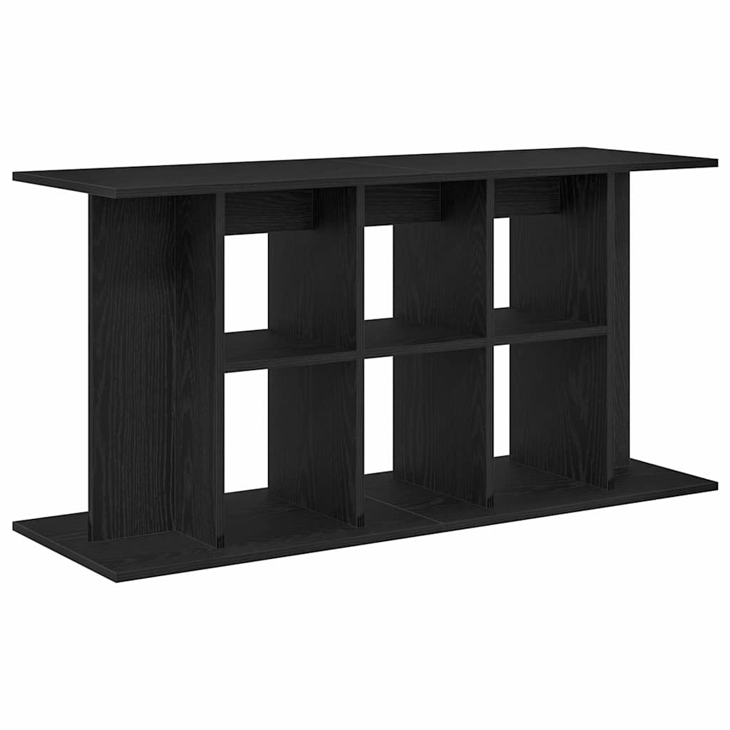 Stalak za akvarij crni hrast 120x40x60 cm inženjerski drvo