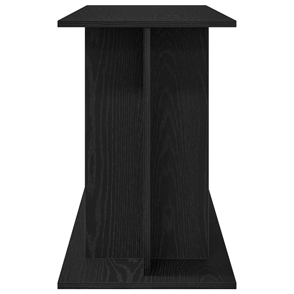 Stalak za akvarij crni hrast 120x40x60 cm inženjerski drvo