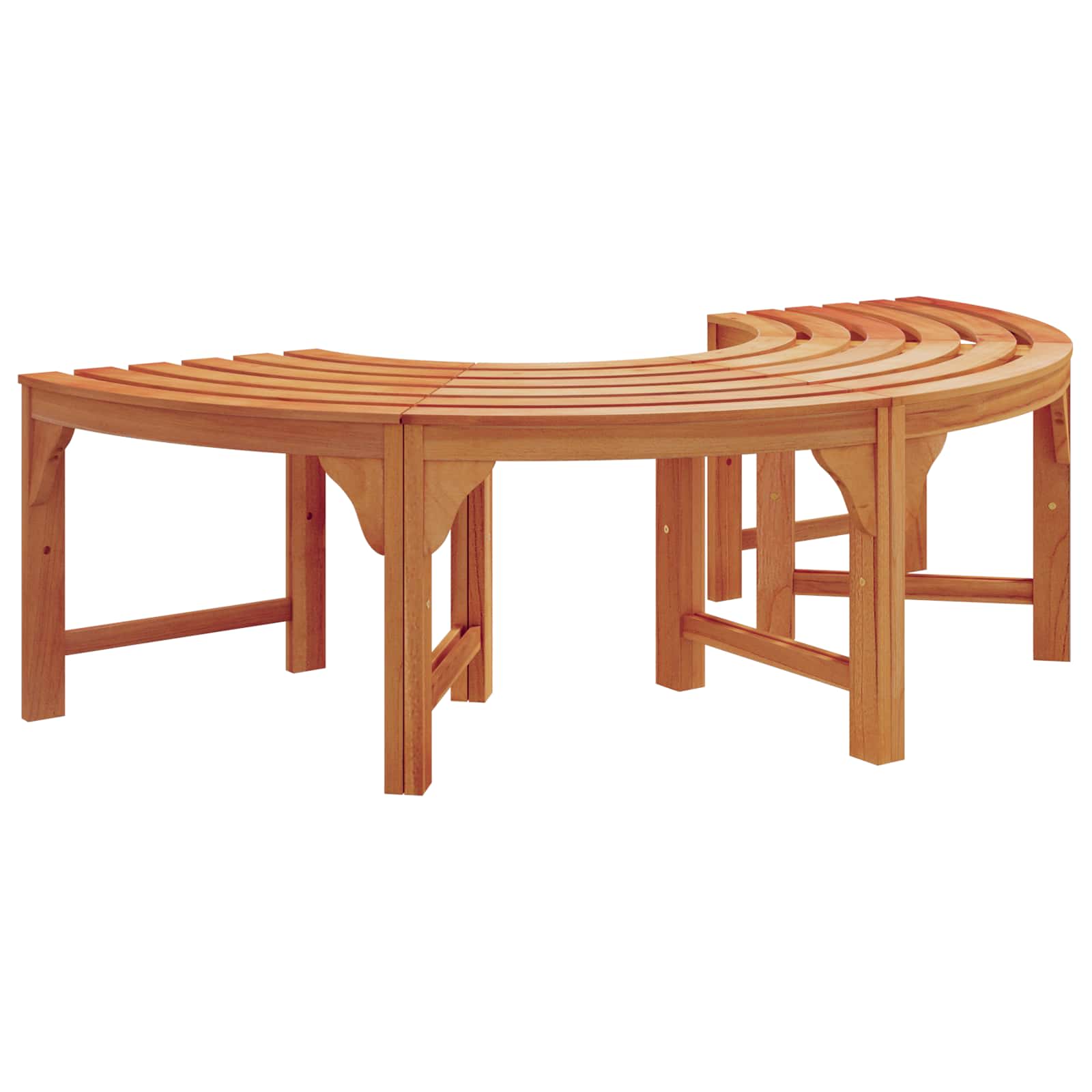 Klupa pod drvetom Prirodna 160 x 80 x 45cm