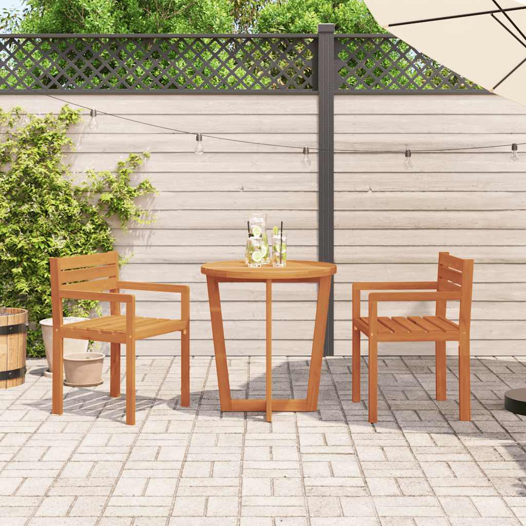 Vrtne stolice 2 kom 50x53x80 cm Masivno drvo akacije
