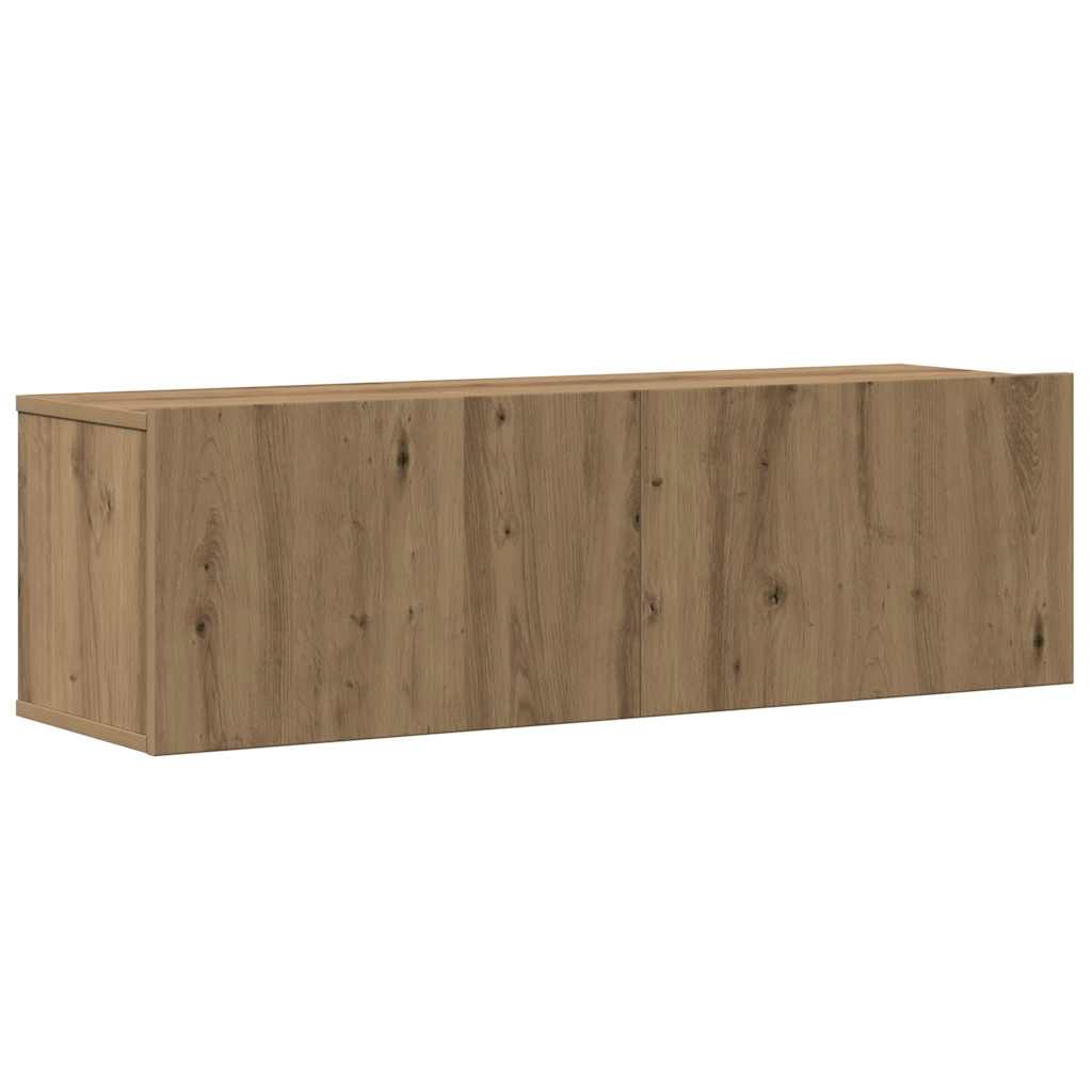 6-dijelni set TV ormarića montiran na zid Artisan Oak