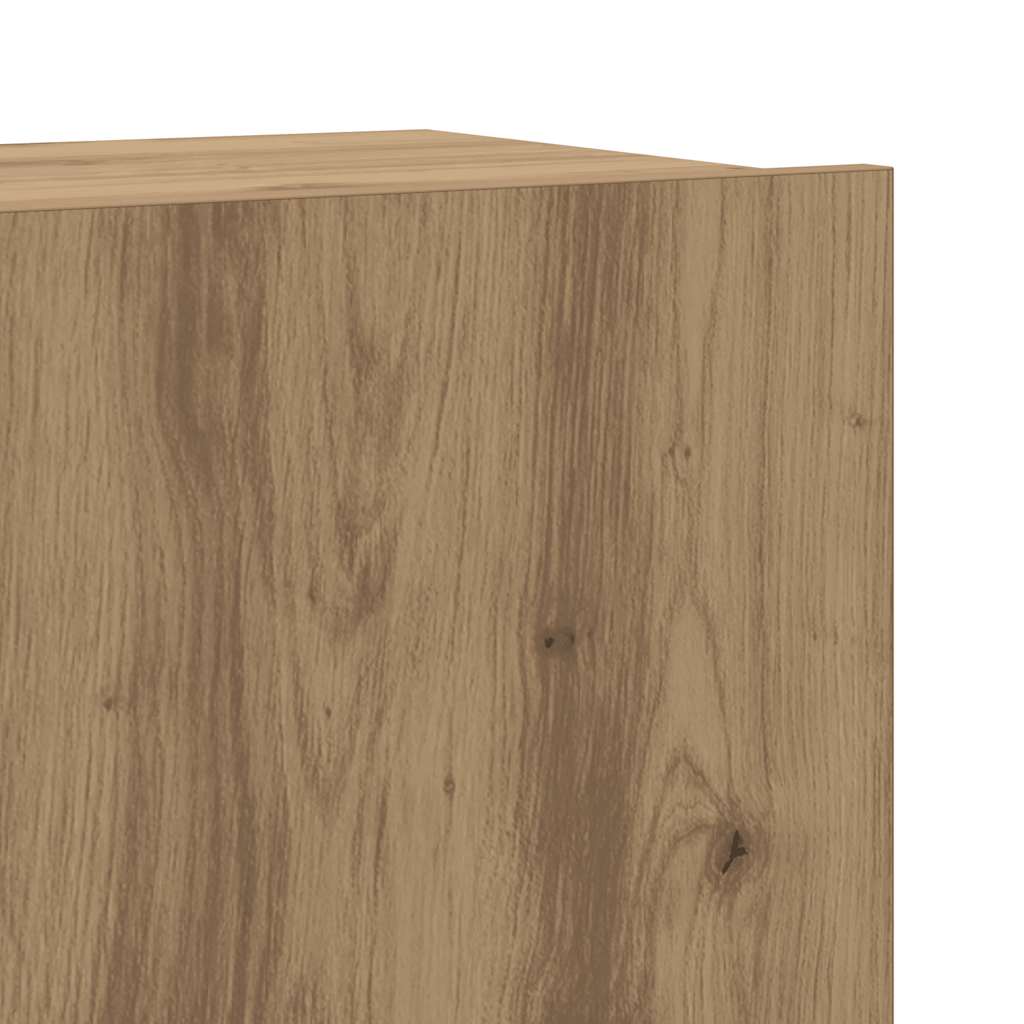 7-dijelni set TV ormarića zidni Artisan hrast
