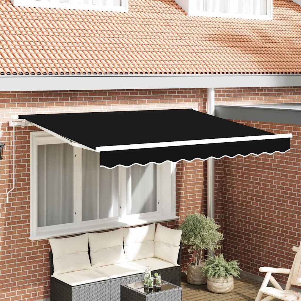 Zamjensko platno za tendu Crna 3 x 2,5 m Poliester