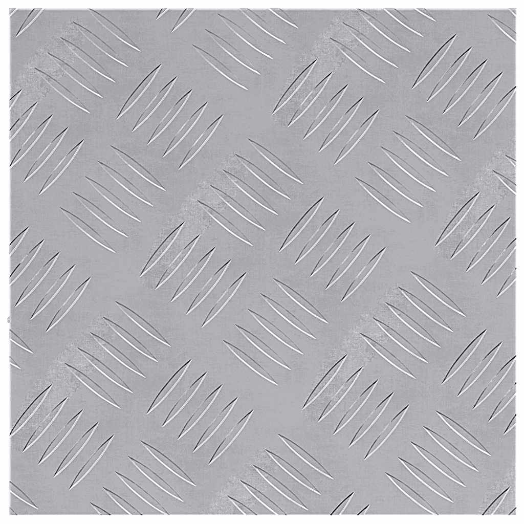Stepenica Četvrtasti 4 pcs Srebrno 30 x 30 cm Aluminij