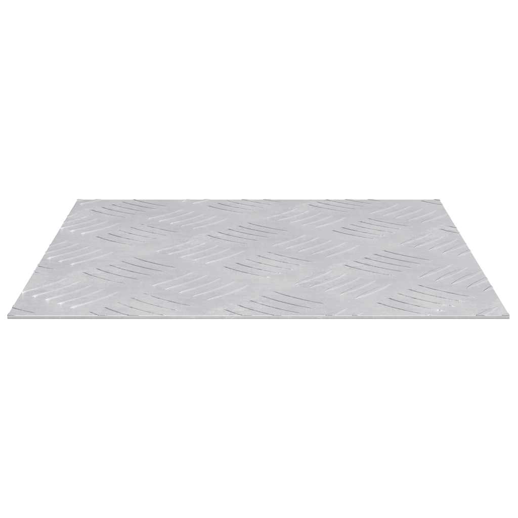 Stepenica Četvrtasti 4 pcs Srebrno 30 x 30 cm Aluminij