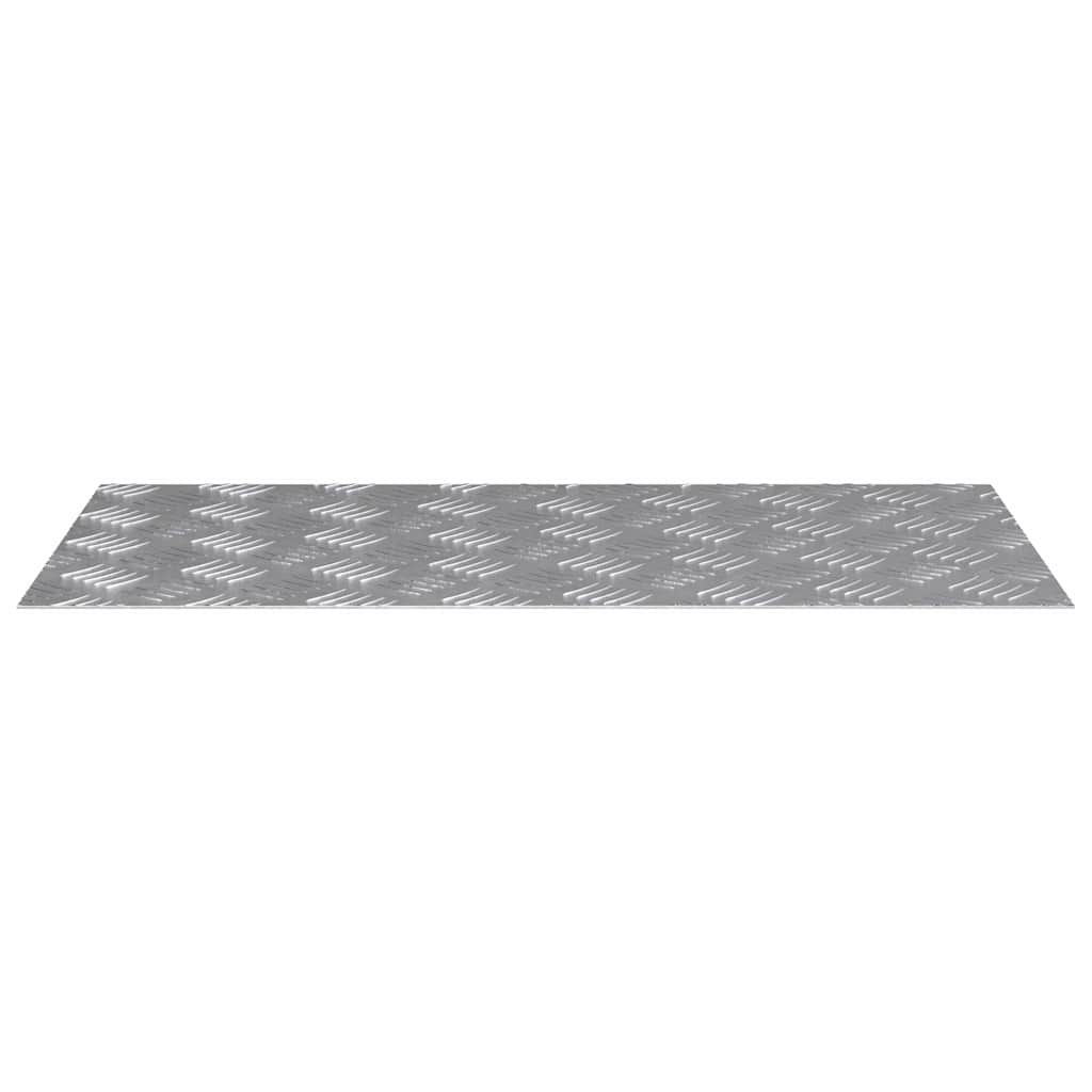 Stepenica Pravokutni 2 pcs Srebrno 80 x 40 cm Aluminij