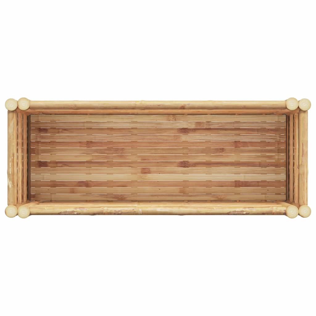 Povišena gredica Smeđa 90 x 35 x 70 cm bambus