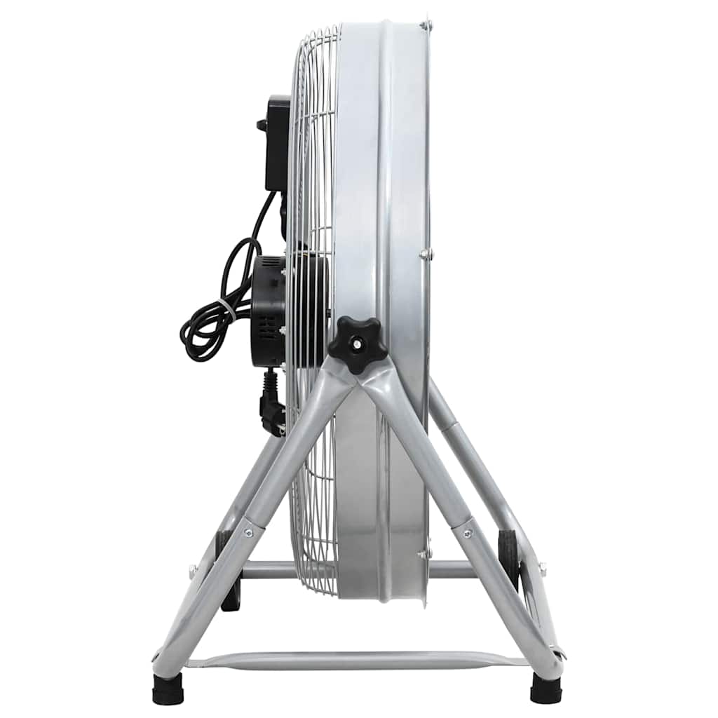 Bubnjasti ventilator s kotačem Srebrno 73 x 42 x 70 cm Aluminij