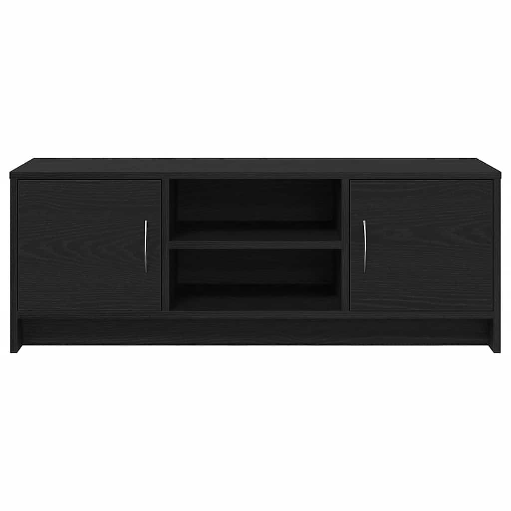 TV ormarić crni hrast 102x30x37,5 cm inženjerski drvo
